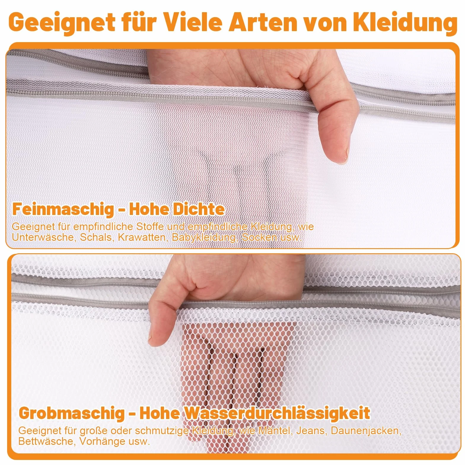 Dntorx 4 sztuki siatki do prania do pralki, worek do prania do pralki, torba do prania Laundry Bag z zamkiem błyskawicznym na koszule, sweter, płaszcze, dżinsy, bieliznę, odzież dziecięcą (40x50cm
