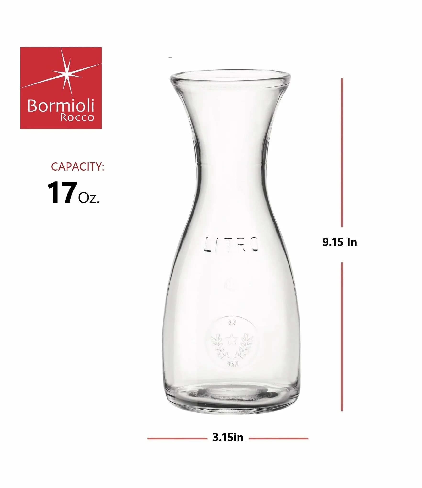 Bormioli Rocco Misura karafka do wina 500 ml