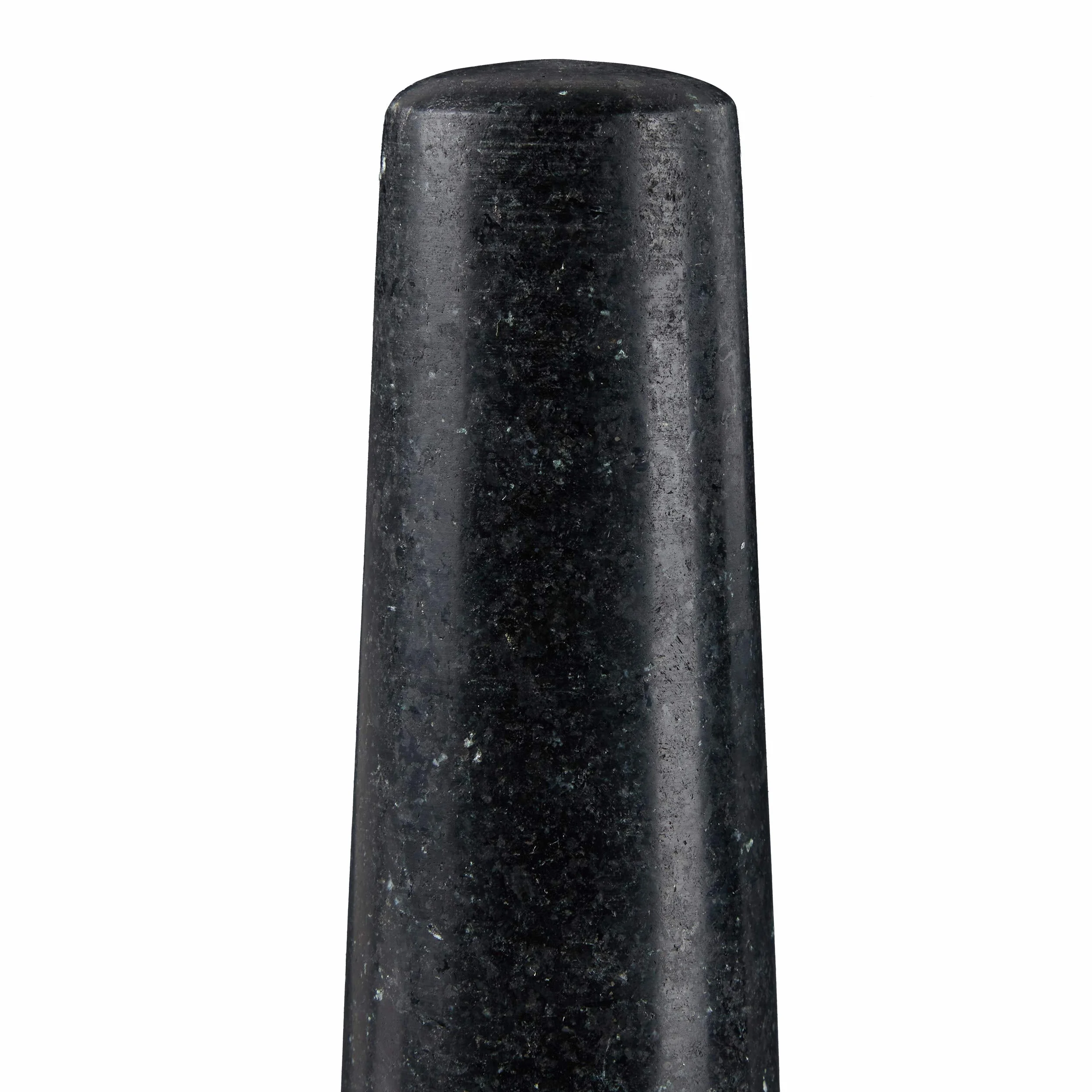 Relaxdays Moździerz z tłuczkiem, granit, polerowany, do przypraw i ziół, pojemność 750 ml, zaprawa kamienna D: 20 cm, ciemnoszary