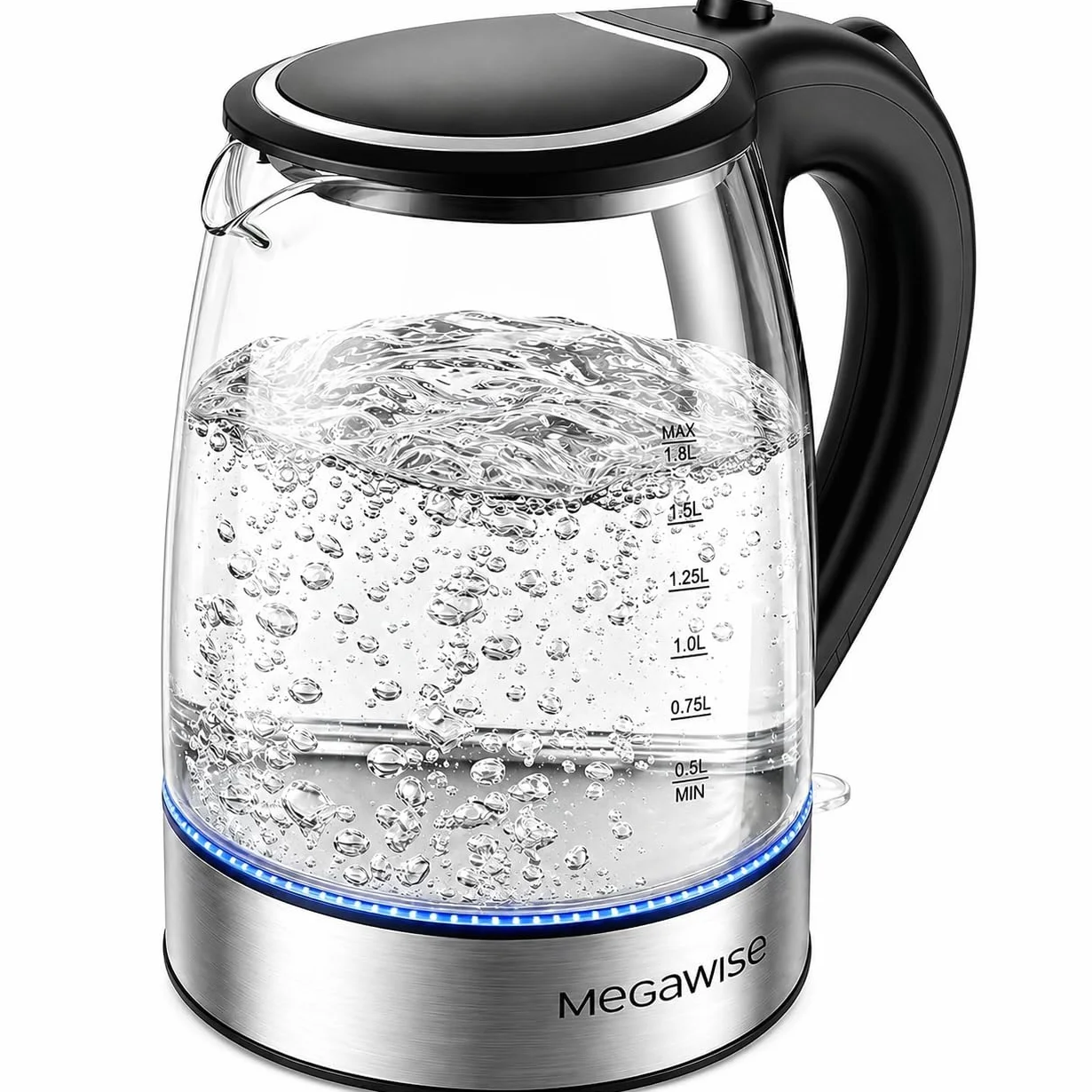 MEGAWISE Kettle Serious (biały, 1,8 l)