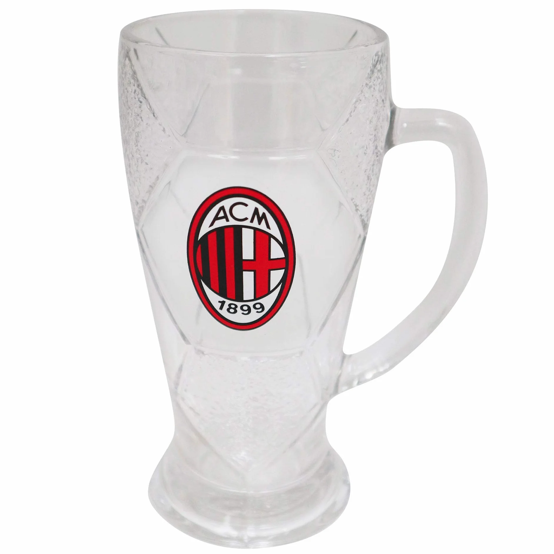 Giemme AC Milan szklany kufel do piwa 680 ml