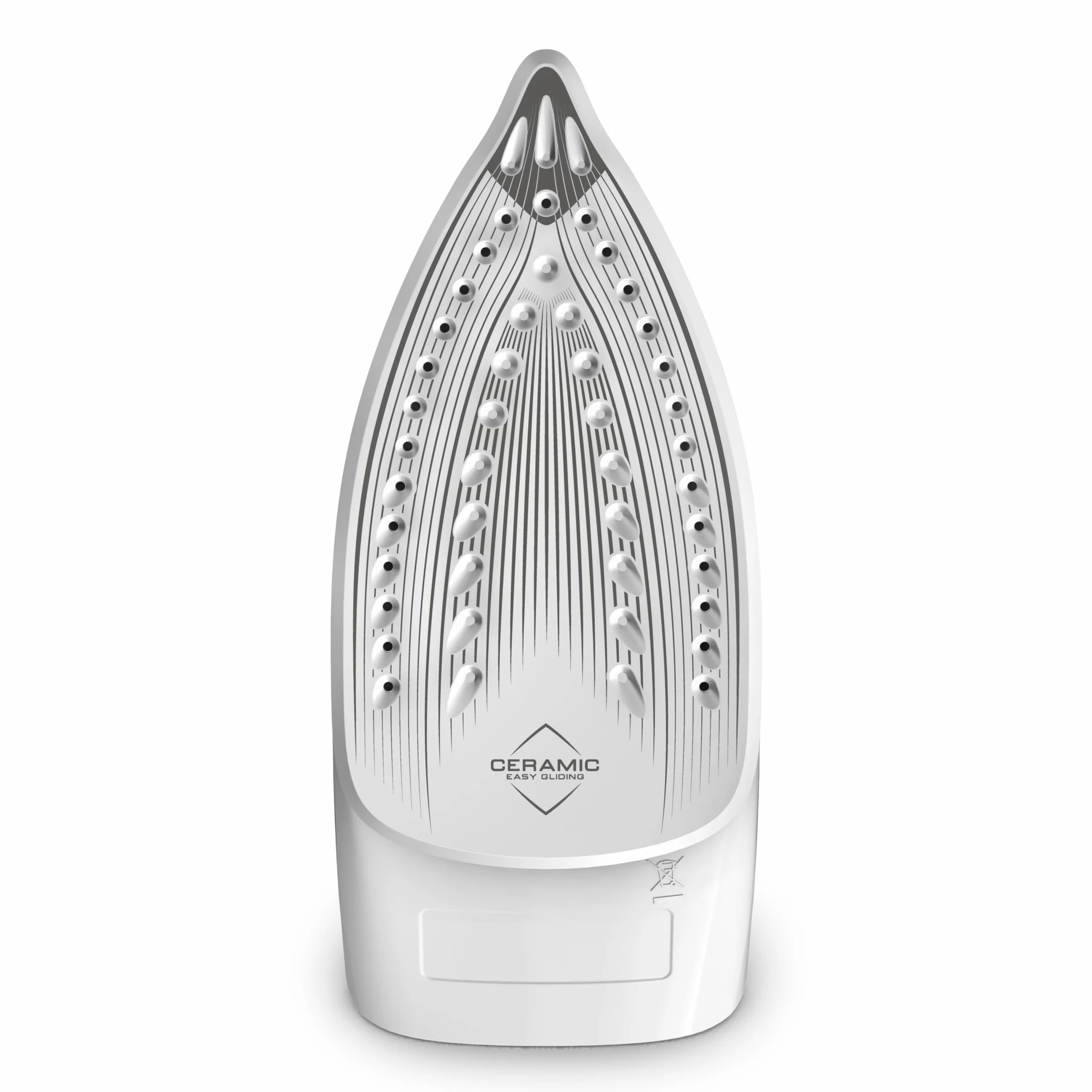TEFAL FV2C42 Virtuo żelazko parowe, 2000W, ciągły wyrzut pary 27 g/min, uderzenie pary 120 g/min, czas nagrzewania 30 sek, prasowanie w pionie, system odkamieniający, nieprzywierająca powłoka, zielony