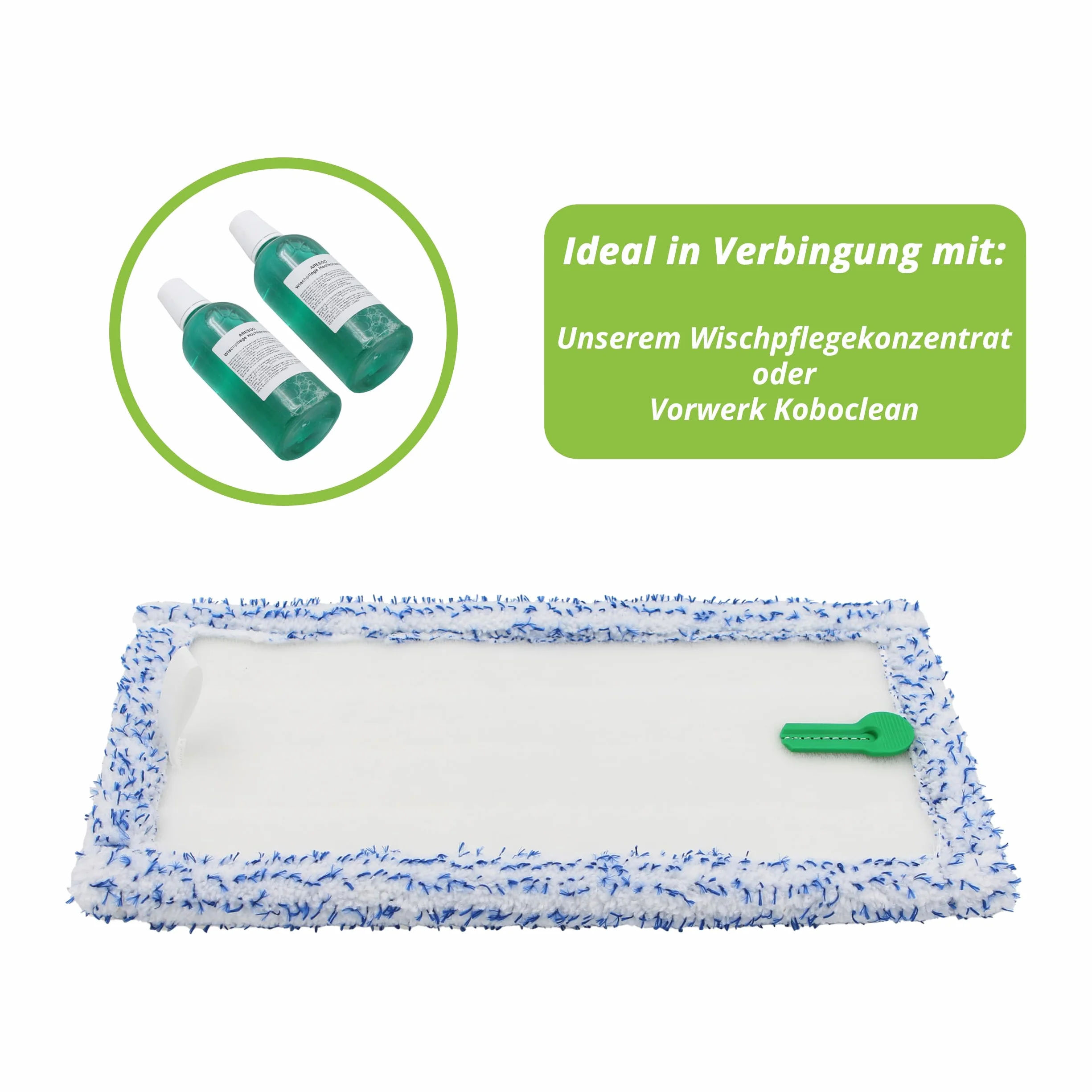 3 ściereczki do czyszczenia, ściereczki zastępcze, odpowiednie do wycieraczek ssących Vorwerk SP600 SP 600, do czyszczenia twardych podłóg, odkurzaczy oraz odkurzacza akumulatorowego Vorwerk SPB100
