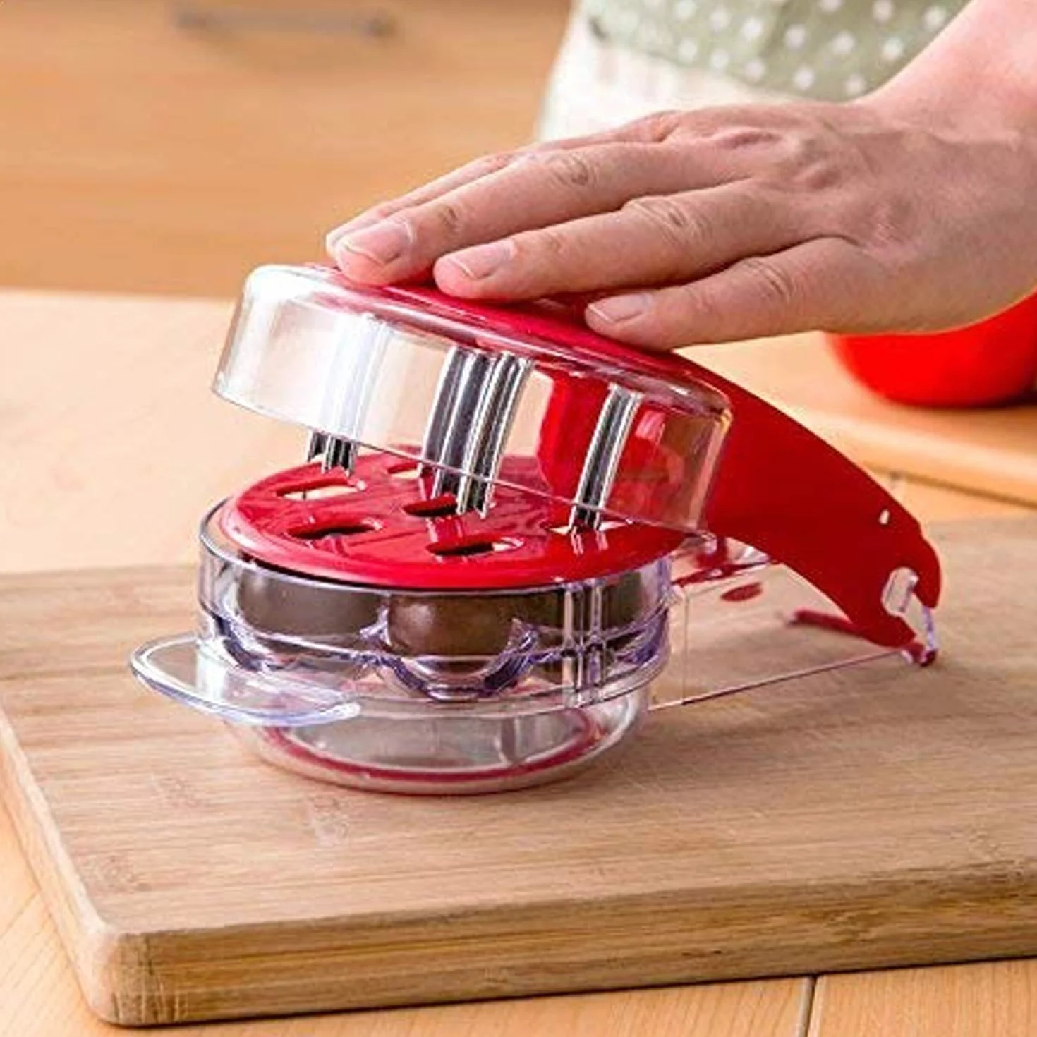 Cherry Pitter Stoner Seed Remover 6 wiśniowych siewników