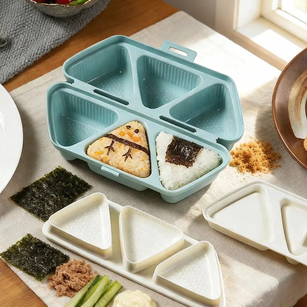 Foremka do sushi Onigiri 6 w 1 2 sztuki do ryżu i alg