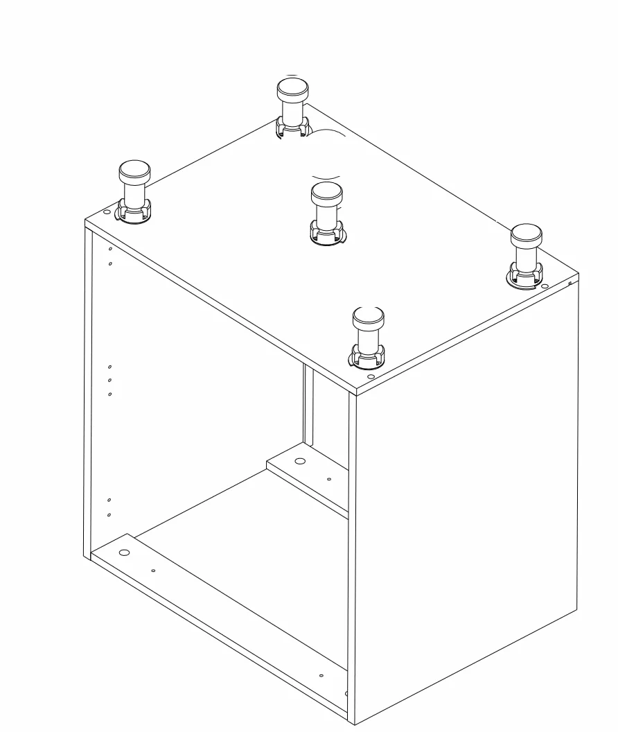 Szafka kuchenna dolna 60x82x47 cm kolor Grafit, Matowa –stojąca, do zestawów, z płyty laminowanej, bez blatu, mebel kuchenny pod zabudowe, moduł kuchenny