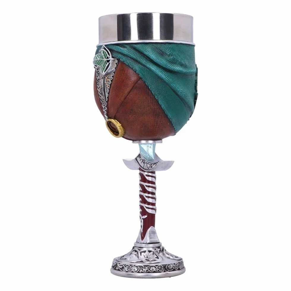 Nemesis Now Oficjalnie licencjonowany kielich Władca Pierścieni Frodo, brązowy, 19,5 cm