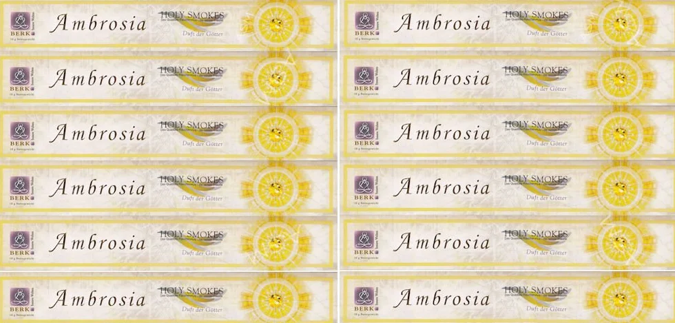 Berk kadzidełka ambrozja 12 opakowań