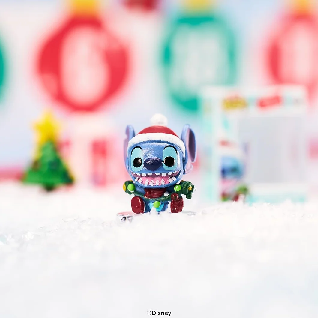 Funko Bitty Pop! Kalendarz odliczający: ścieg święto - Lilo and Stitch - kalendarz adwentowy - 24 dni niespodzianek - minifigurka z winylu z kolekcji - tajemnicze pudełko - pomysł na prezent
