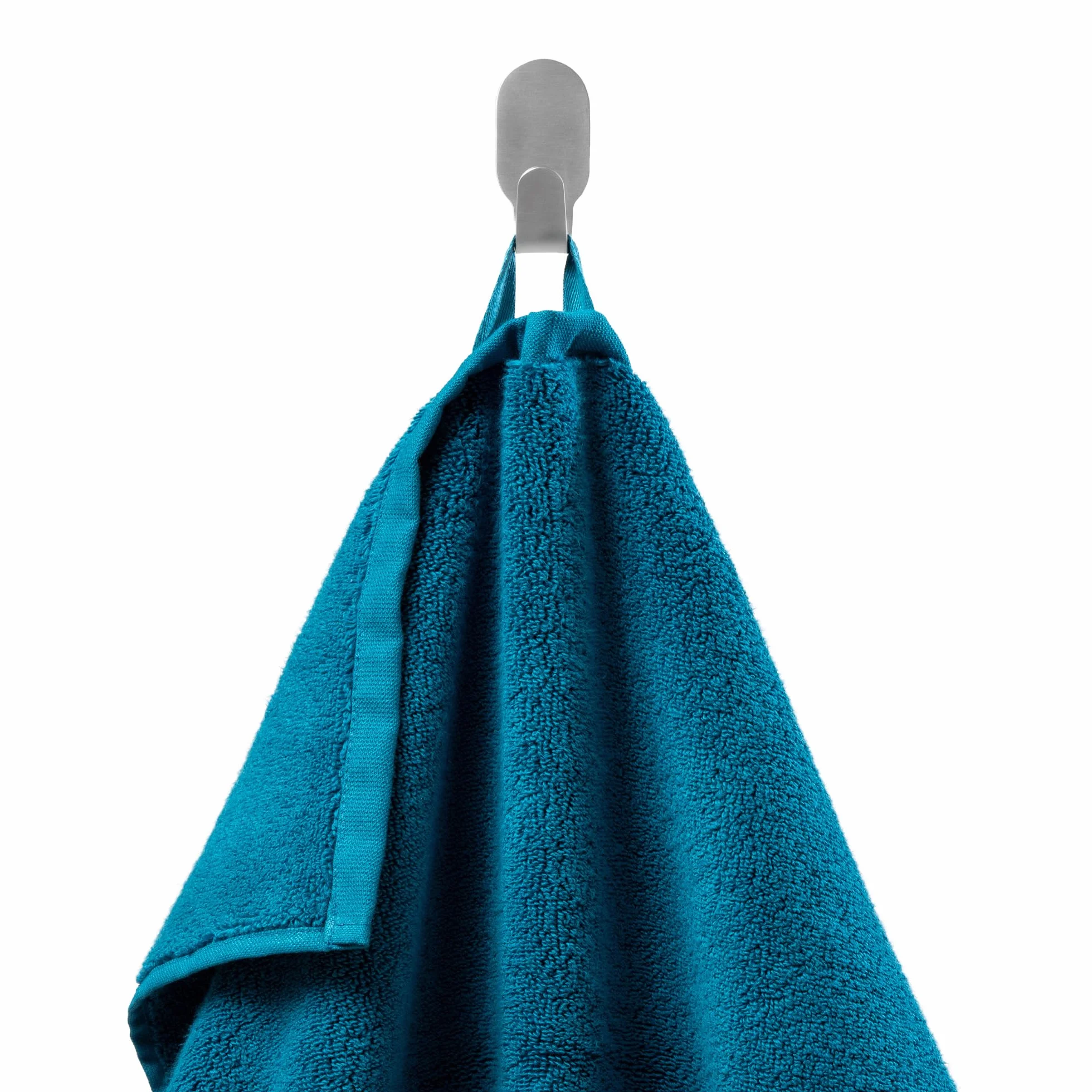 LAODI Premium Ręcznik pod prysznic – 70 x 140 – Ocean głęboko niebieski – 100 % bawełna – 570 g/m² – Wyprodukowano w Portugalii