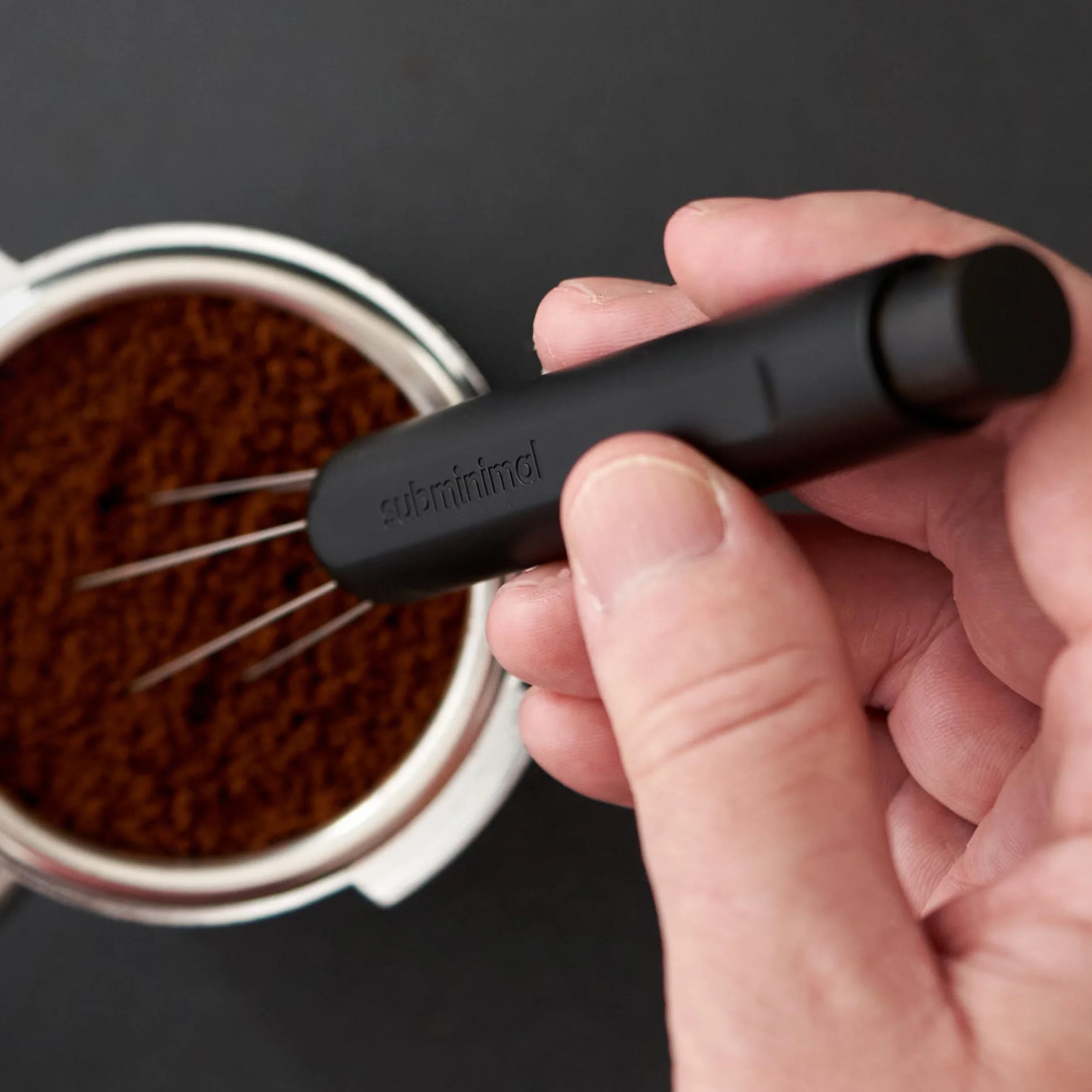 Subminimal Narzędzie WDT do dystrybucji kawy z wysuwaną igłą do espresso
