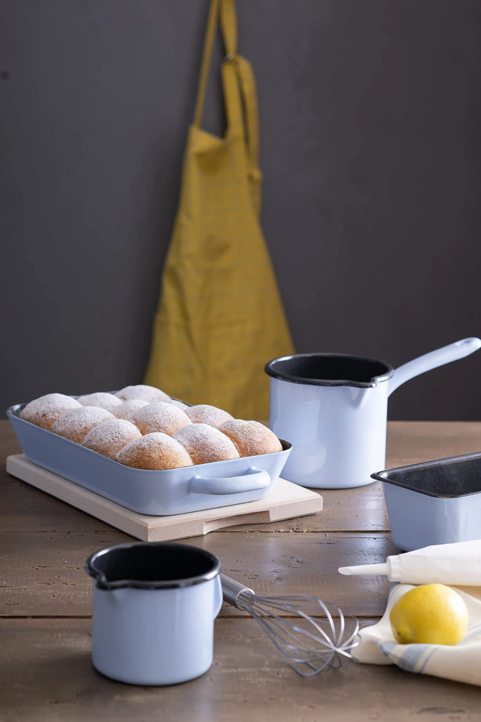 Riess kubek niekapiący z uchwytem emalia 12 cm 1,0 l różowy