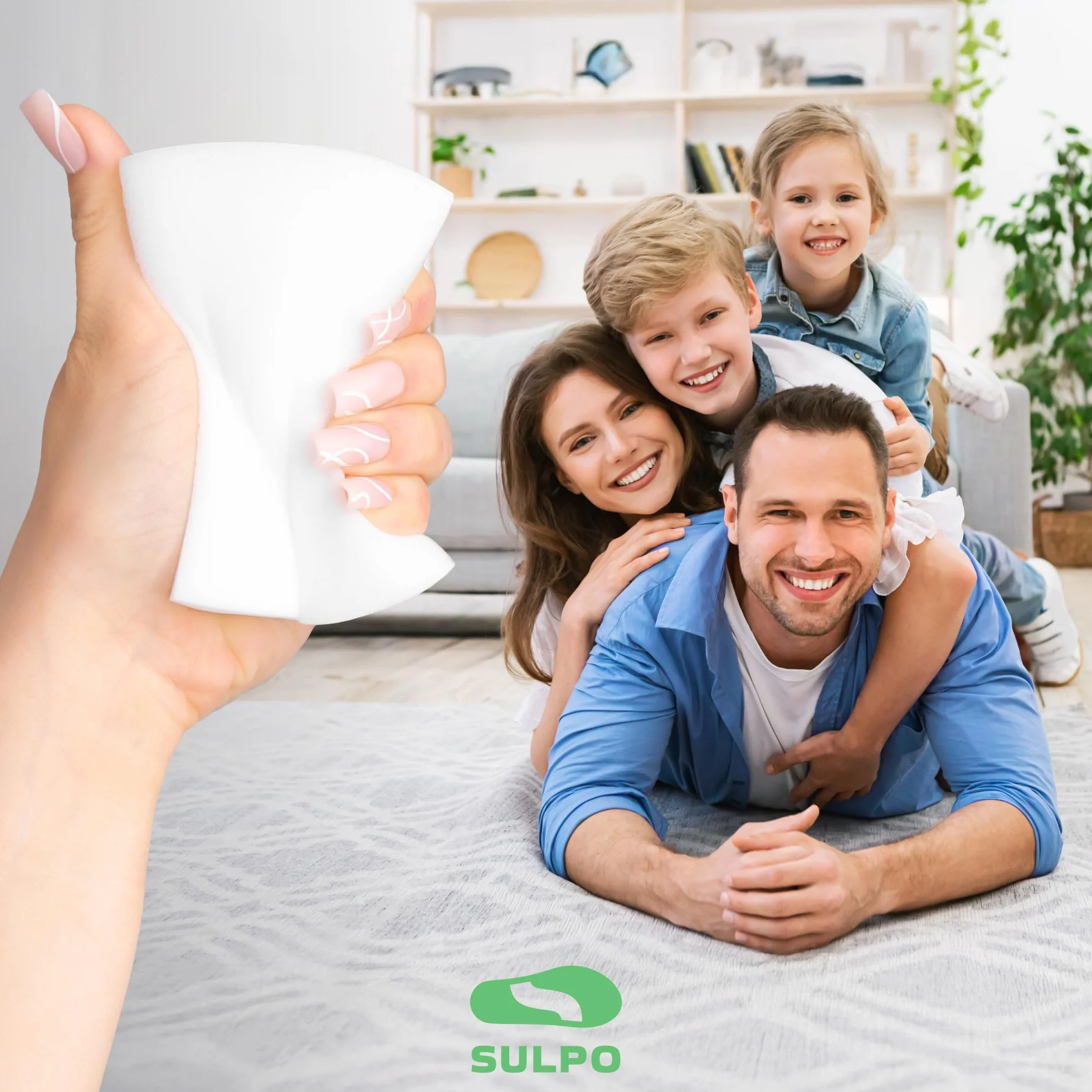 SULPO Magiczna gąbka do czyszczenia 24 sztuk