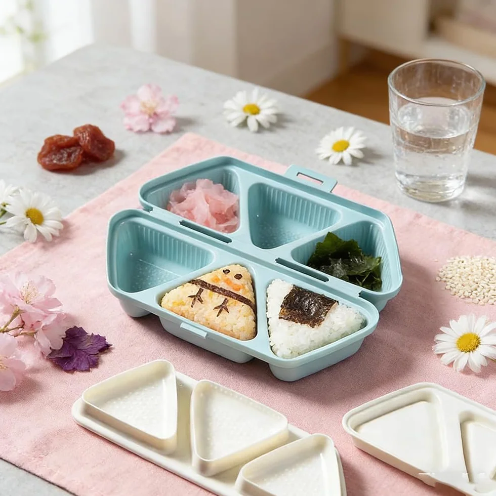 Foremka do sushi Onigiri 6 w 1 2 sztuki do ryżu i alg