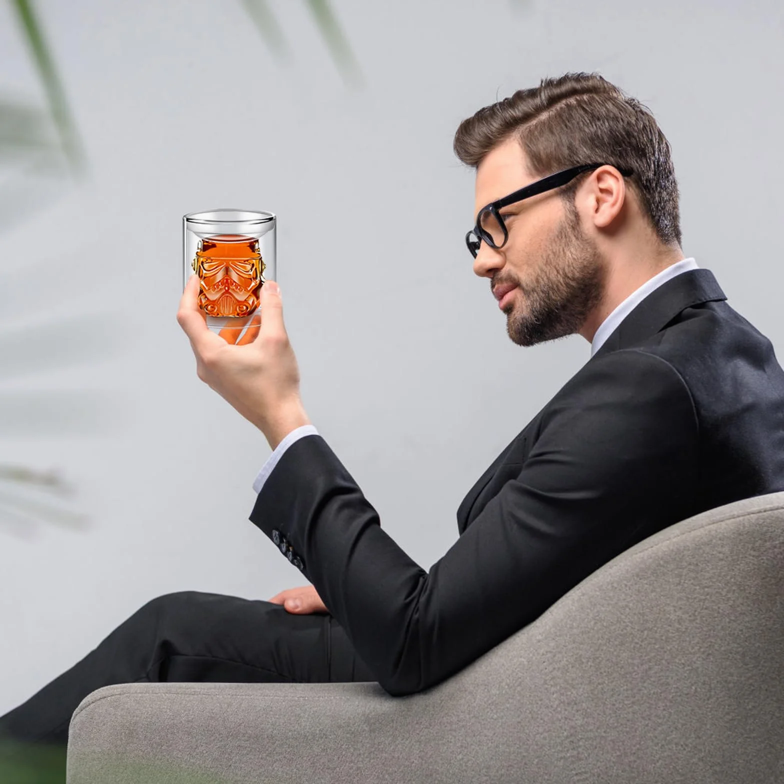 Karafka do whisky 150 ml, szklanki do trzeźwości, prezent dla mężczyzn