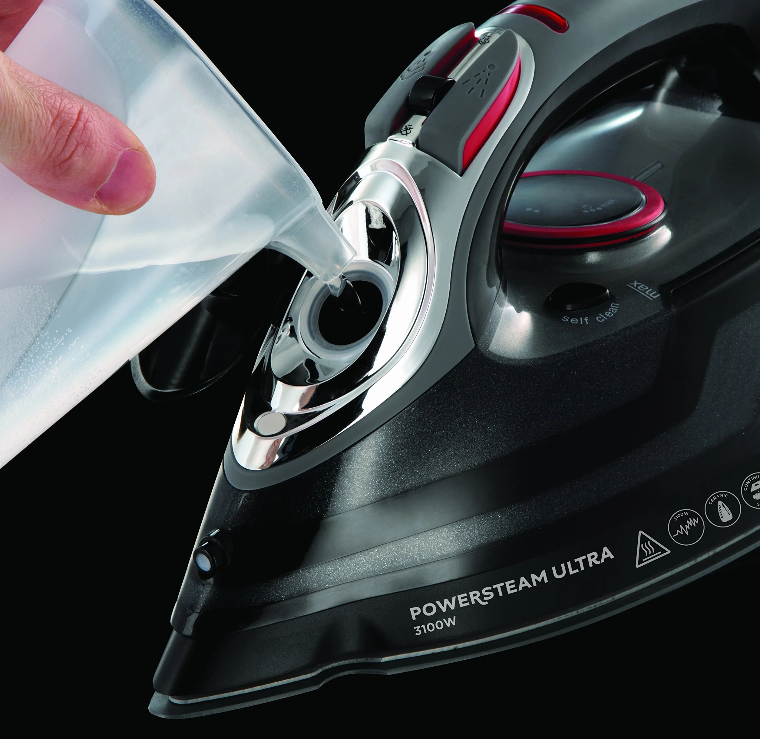Russell Hobbs żelazko parowe 3100W 210g uderzenie pary 70g/min Power Steam 20630-56