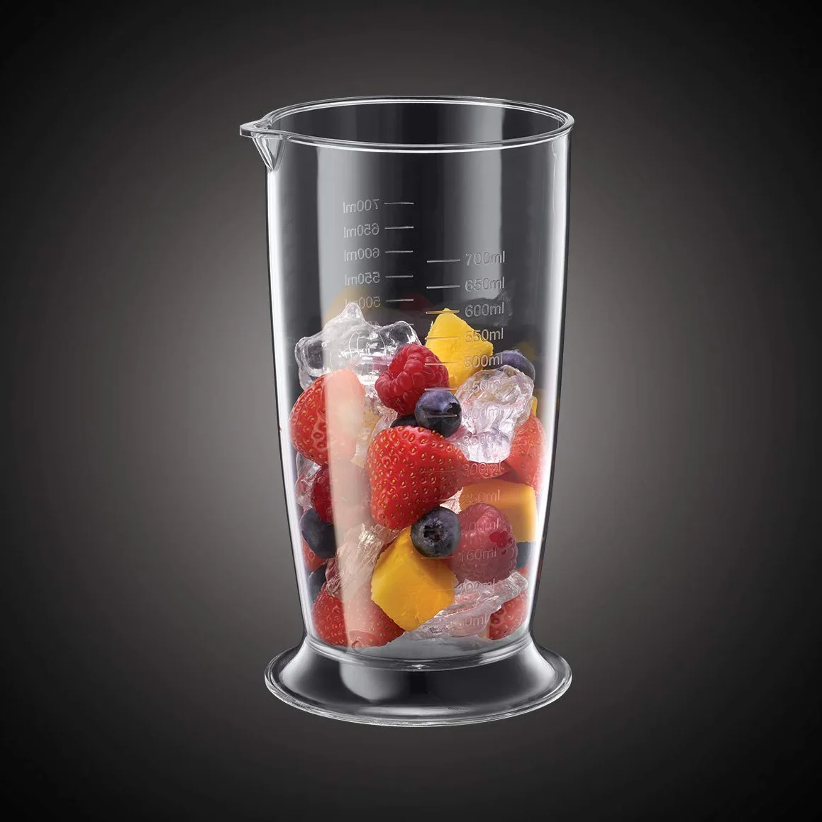 Russell Hobbs blender ręczny 500W 0,7L 2 prędkości czerwony Desire-24690-56