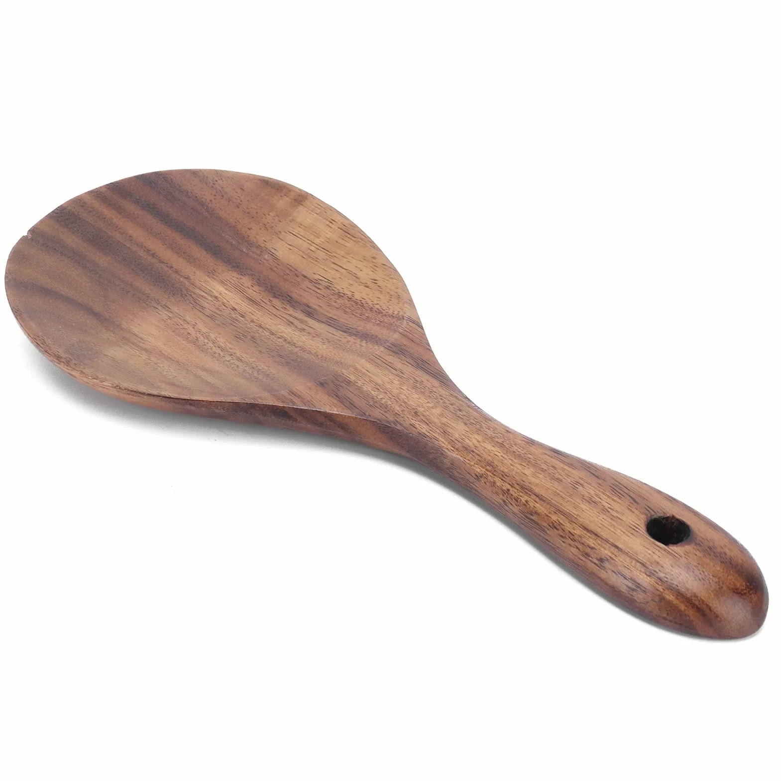 Łopatka do Ryżu Drewniana łyżka do Ryżu Naczynia Zastawa Stołowa Drewniana łyżka do Serwowania Akcesoria Kuchenne do Domu
