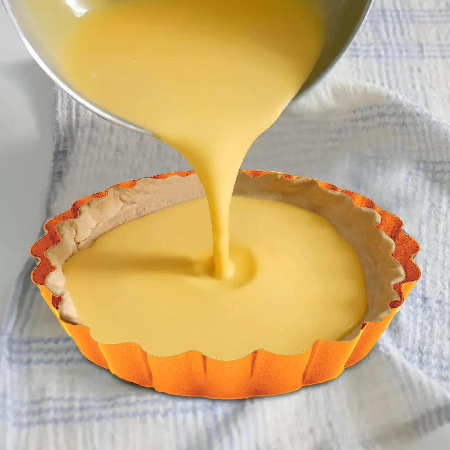 8 sztuk silikonowych foremek do tarty, 10 cm, nieprzywierające, do quiche, wielokrotnego użytku, małe do produkcji babeczek, muffinek, chleba
