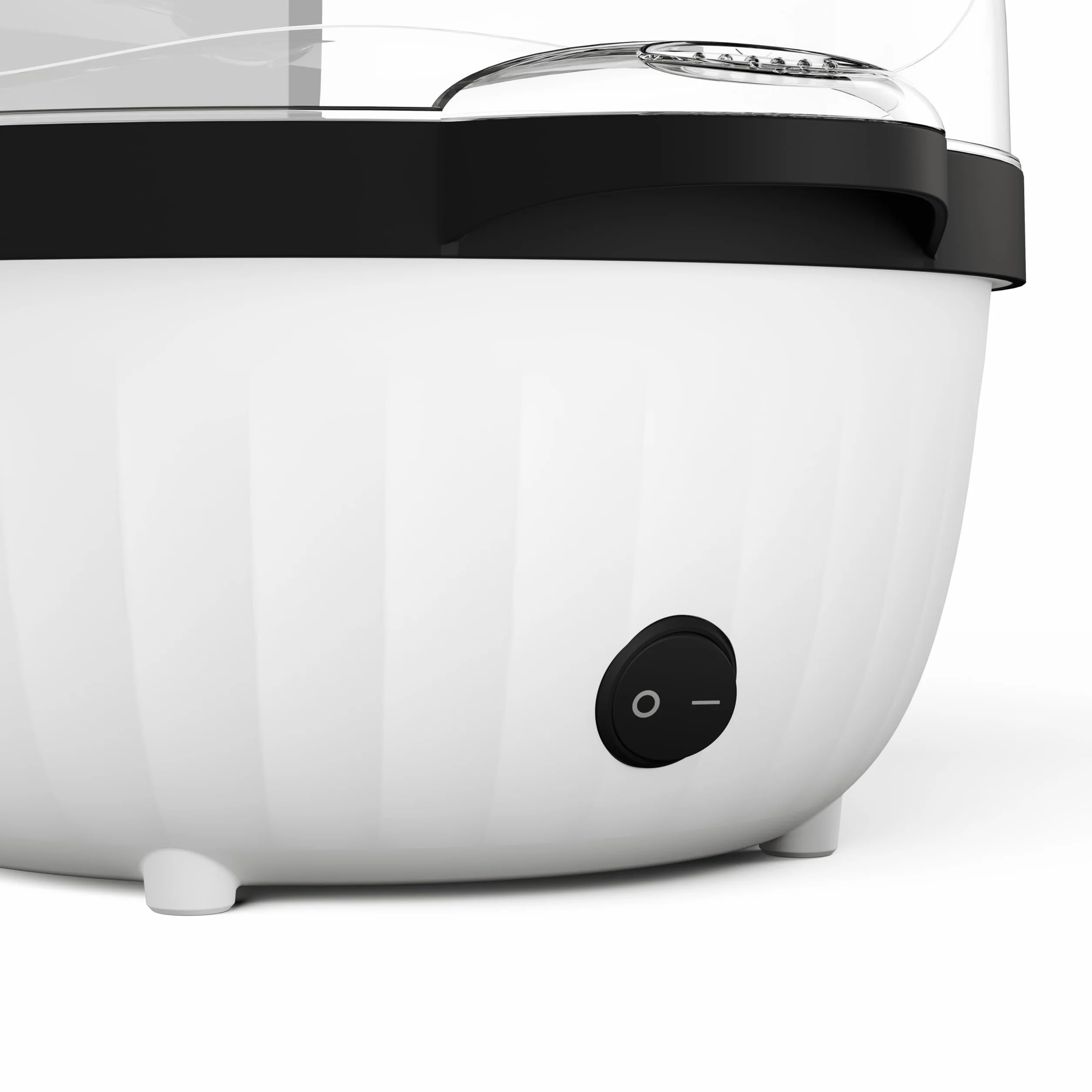 Princess 4,5 l, 450 W, mieszadło do idealnego popcornu, tacy do topienia masła, przezroczysta pokrywa, półmisek do serwowania, łatwe czyszczenie, antypoślizgowe nóżki, kompaktowy, 292980