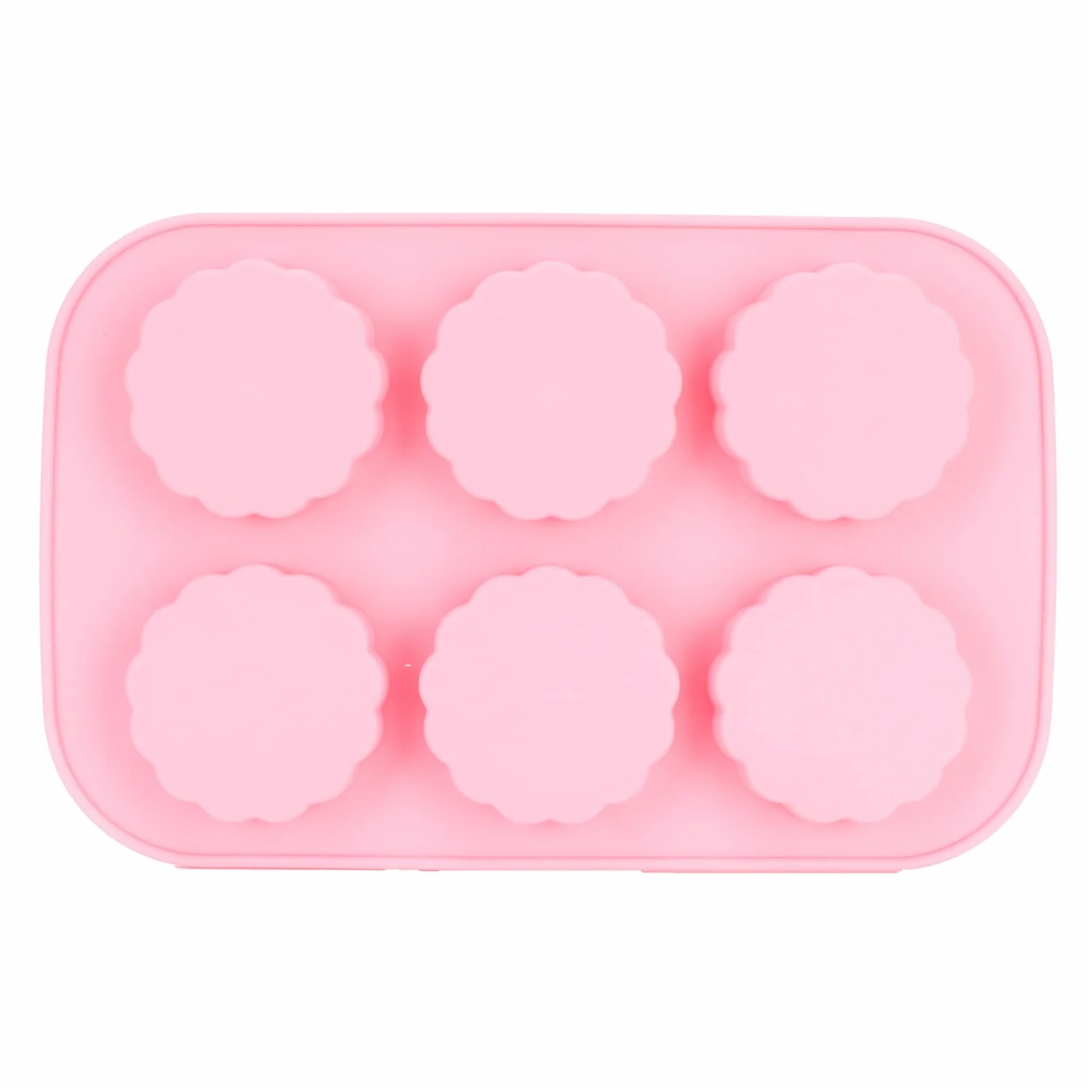 6 Siatki Mooncake Silikonowe Formy DIY Pieczenie Ręcznie Robione Mydło Formy na Deser Narzędzie Kuchenne Oczyszczona Woda Zmywarka do Puszki do łatwej Czyszczenia Silikonowe Ciasta