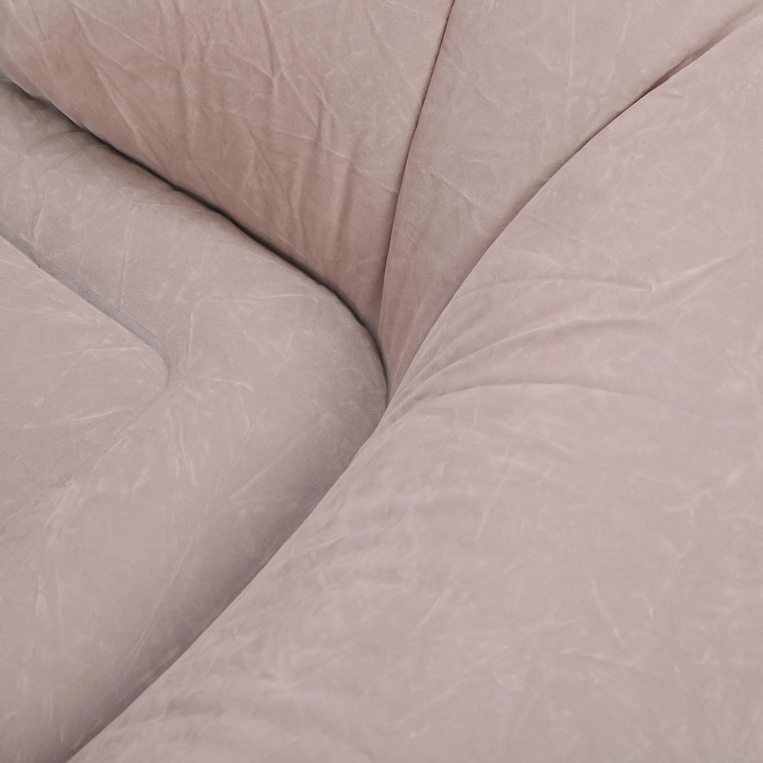 nadmuchiwany worek fasoli dla dorosłych, nadmuchiwany fotel wypoczynkowy przenośna sofa kanapa do salonu sypialnia balkon czytelnia szary